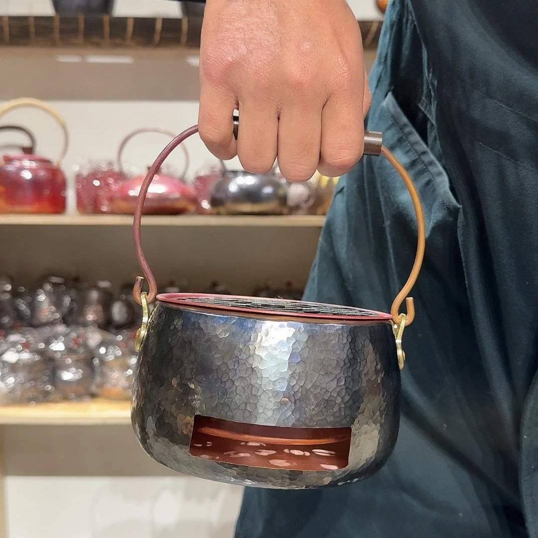 紫铜手工制作火炉