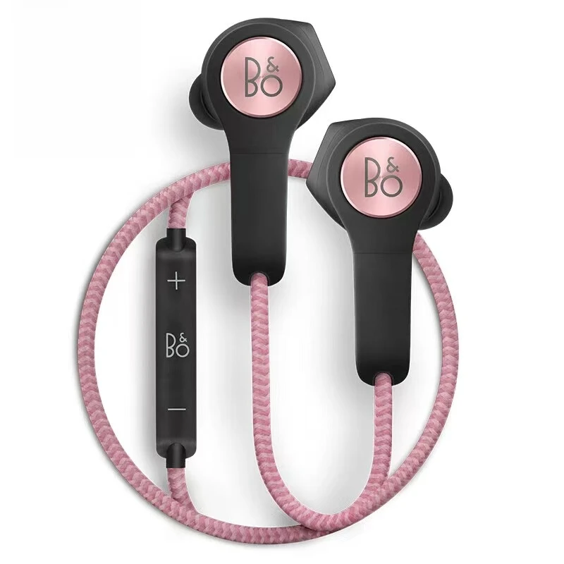 9新 BangOlufsen B&O H5 蓝牙运动音乐耳机粉色