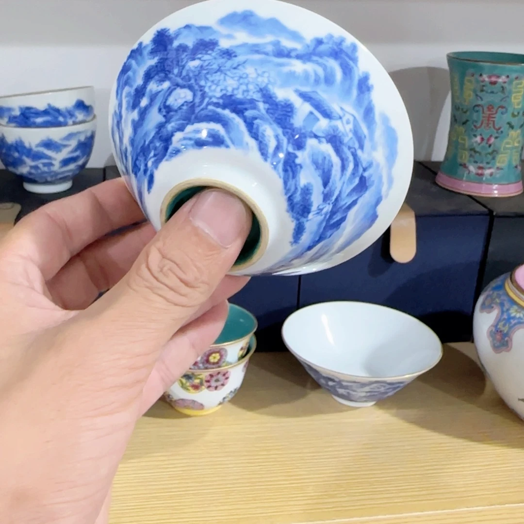 其他手绘瓷器上，手绘瓷器