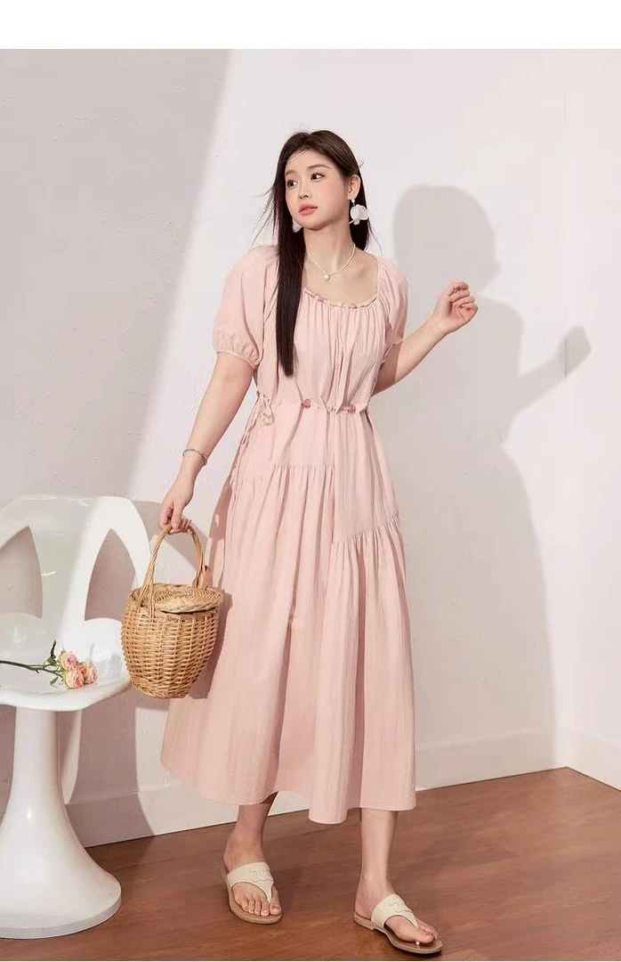 【高个子定制】欧若风显瘦A字长裙