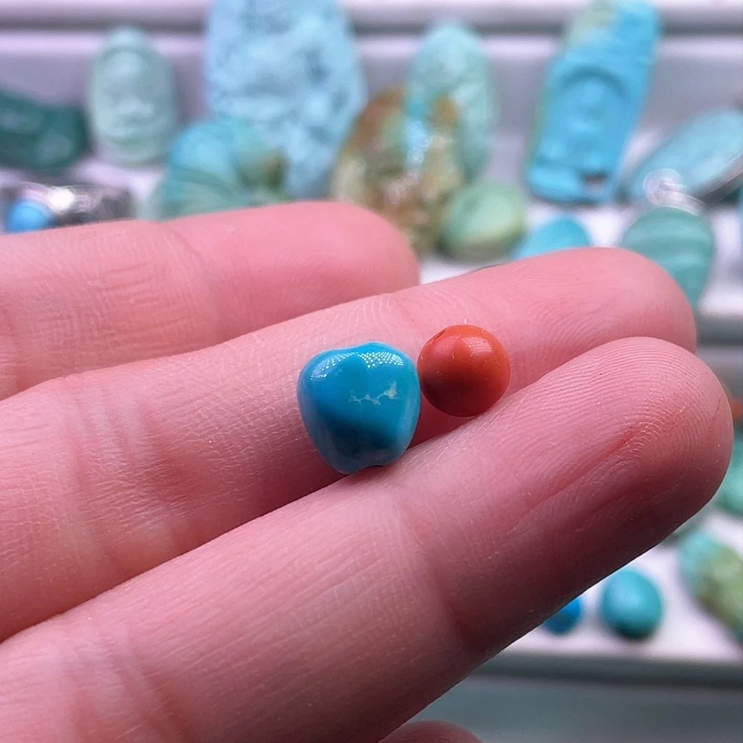 南红玛瑙颈饰未镶嵌