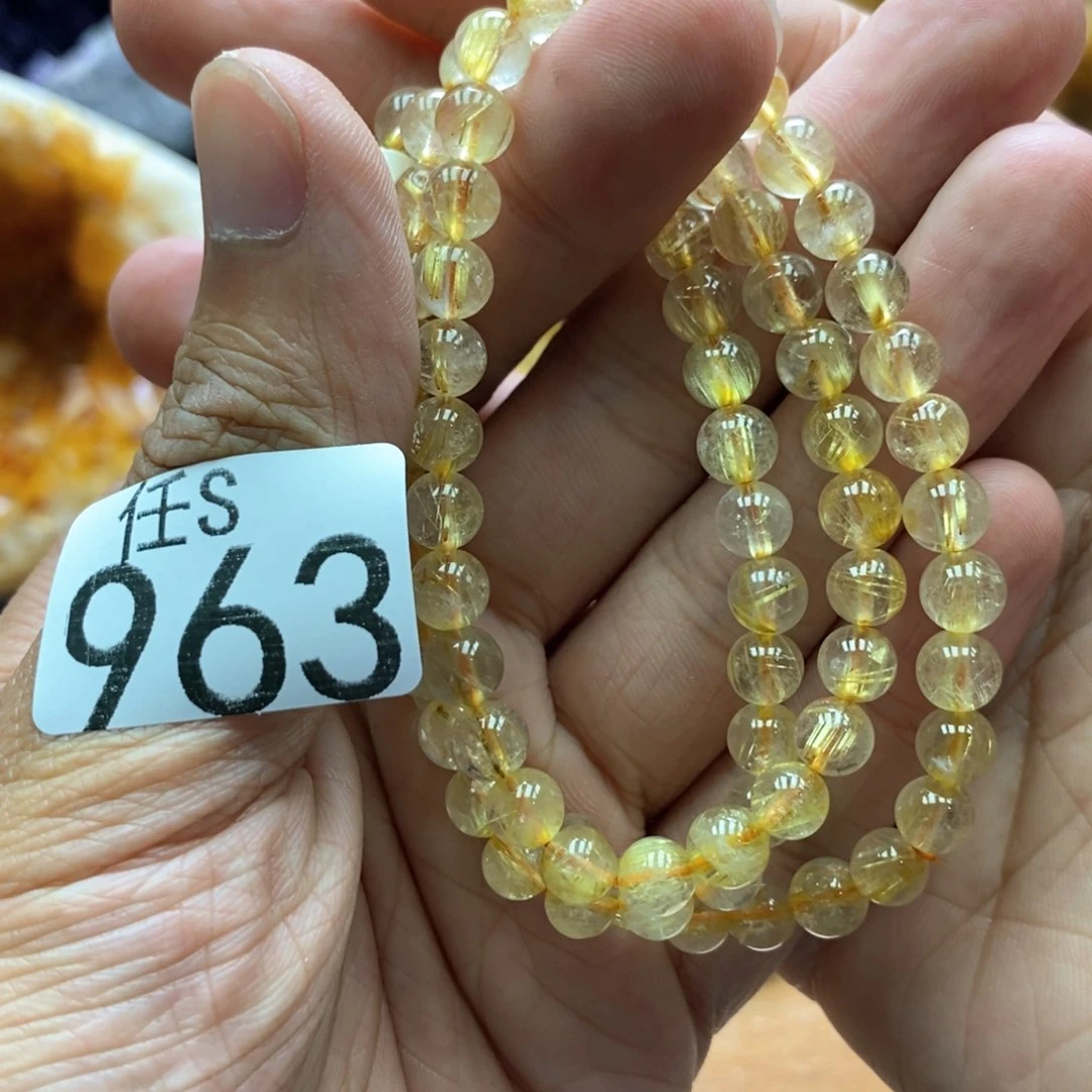 水晶手链未镶嵌发晶