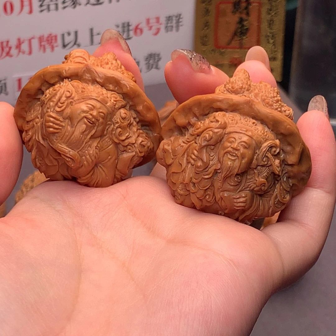 文玩核桃把件/////////财神金蟾