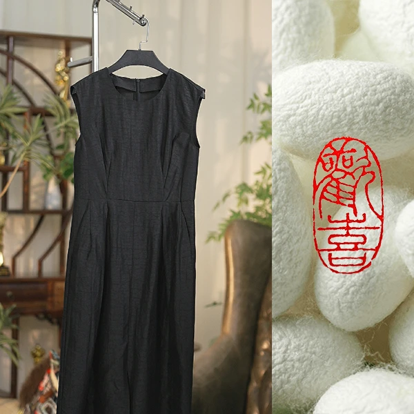 国风新款中式连衣裙10006