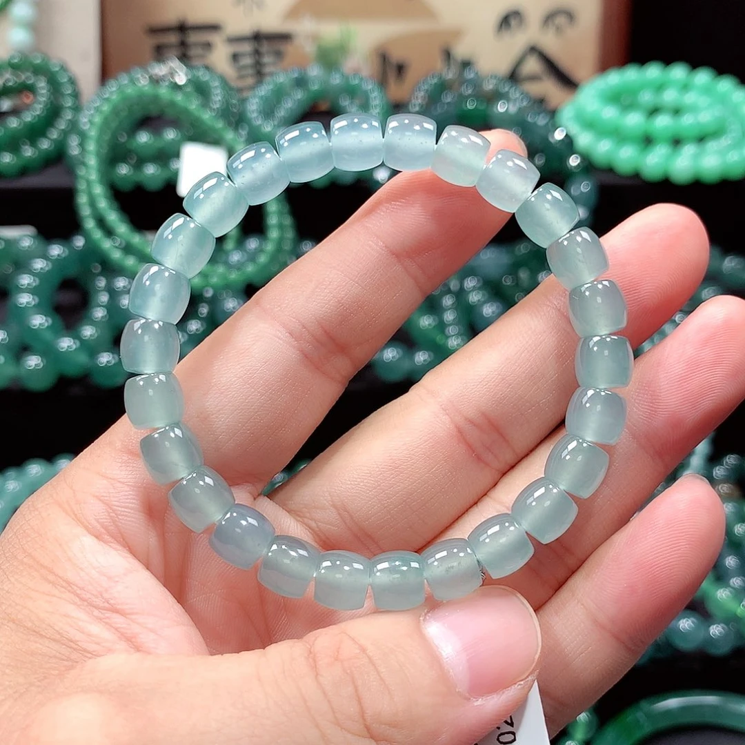 未镶嵌手链翡翠卡8