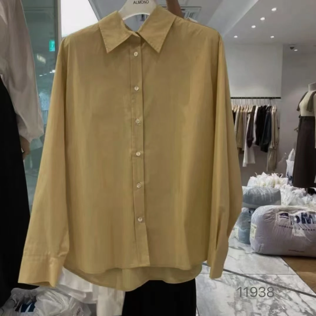 11938  WANGDAN 新款净版长袖衬衣