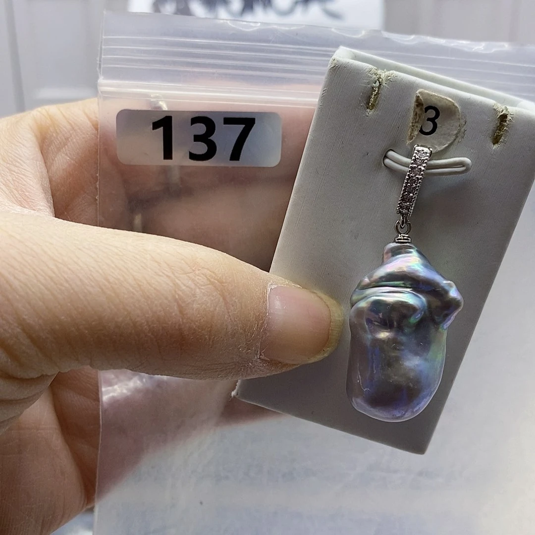 颈饰合金淡水珍珠