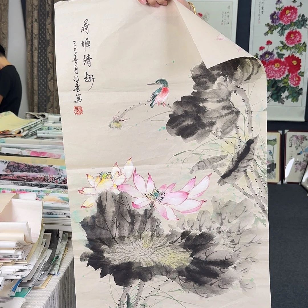 纯手绘的好看作品
