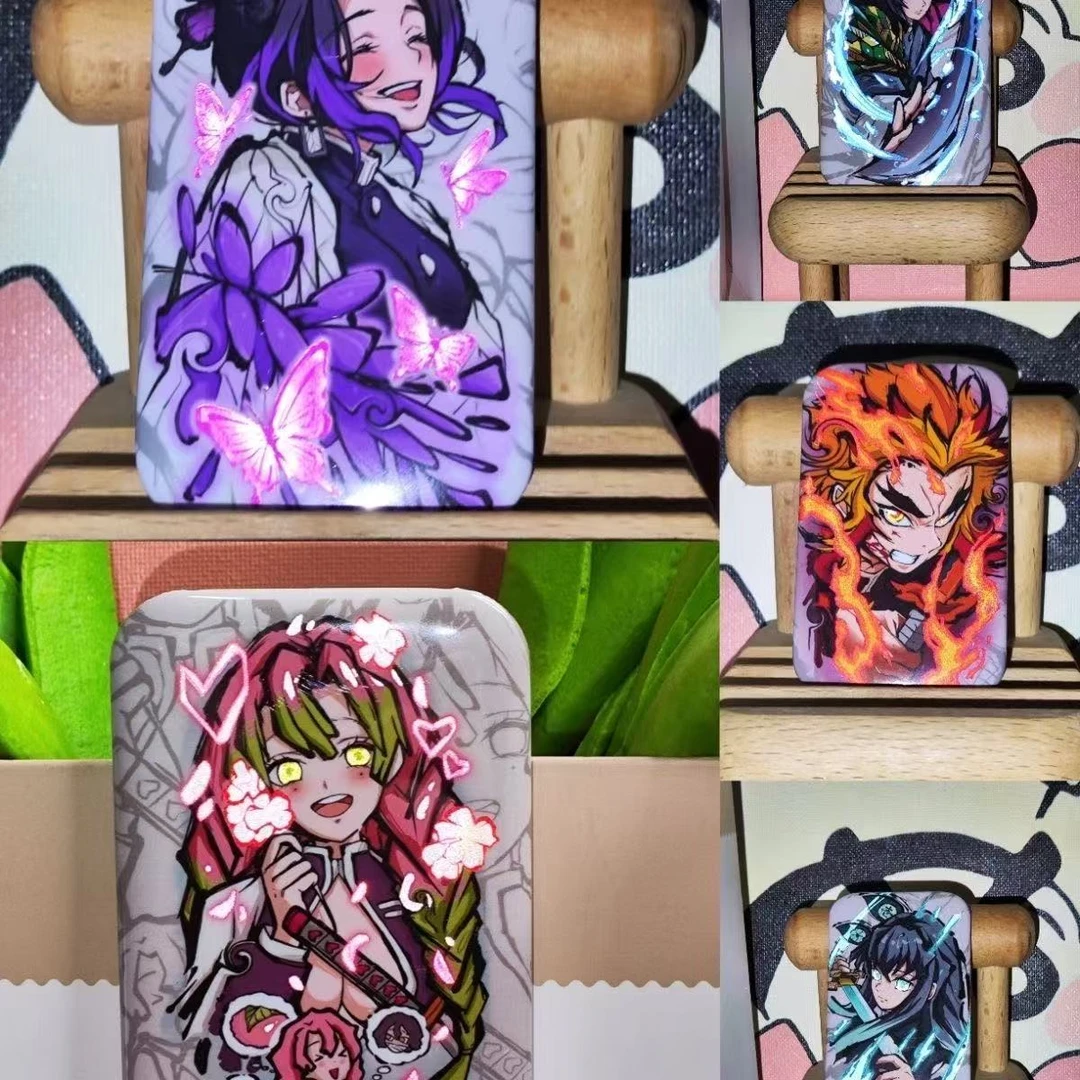 【鬼灭之刃】自制反光方形吧唧盲袋（默认代拆）