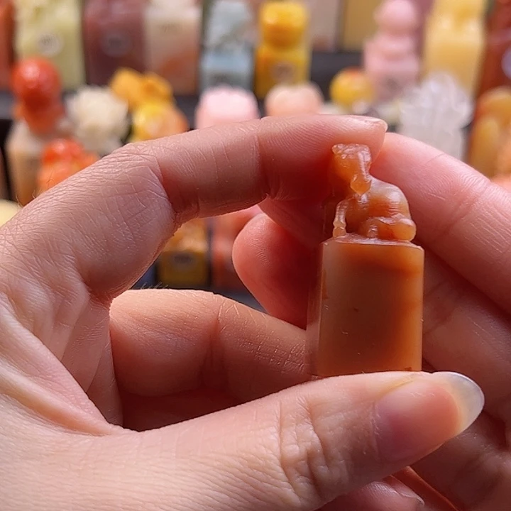 老挝石印石手工定制1.6厘米，马