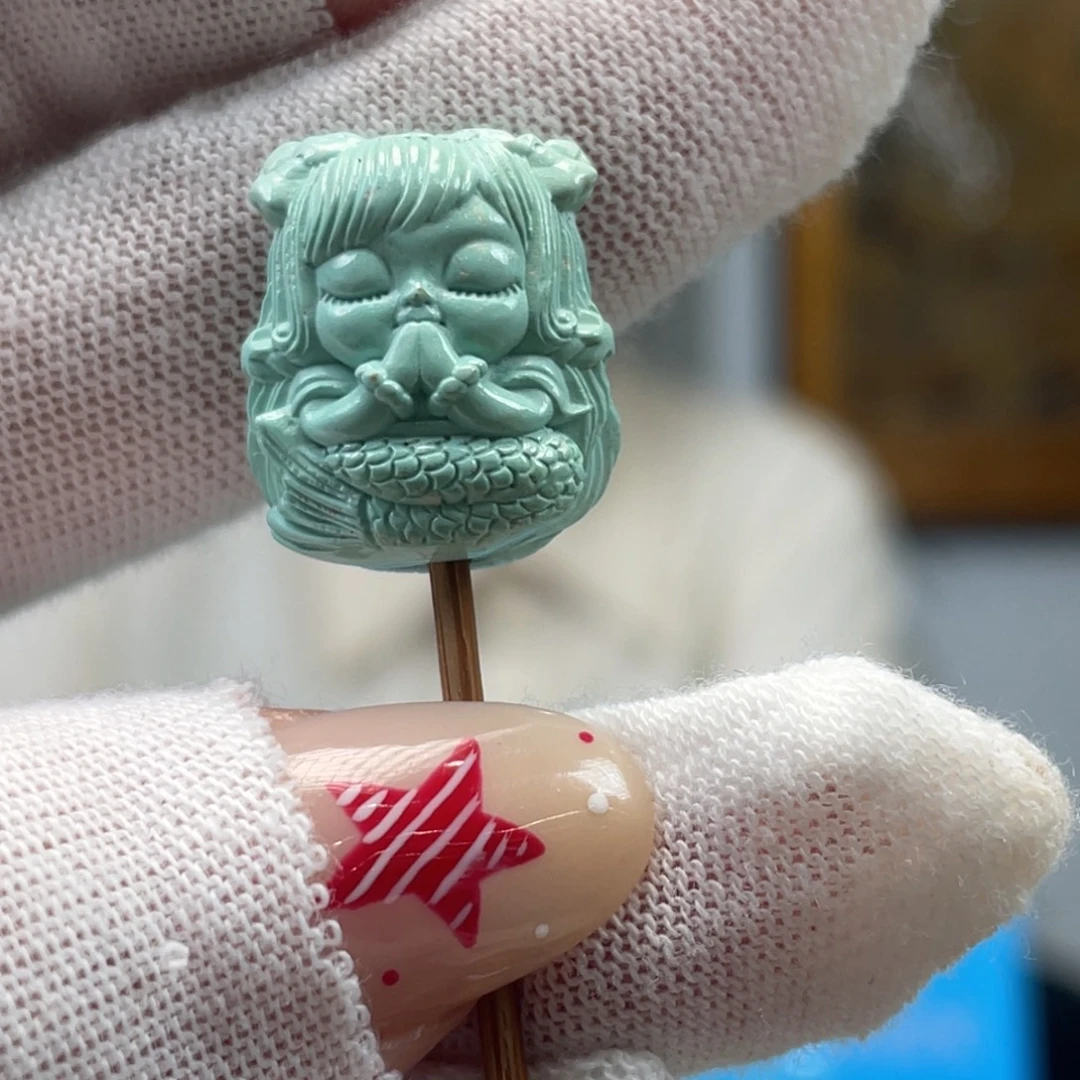 未镶嵌绿松石挂件