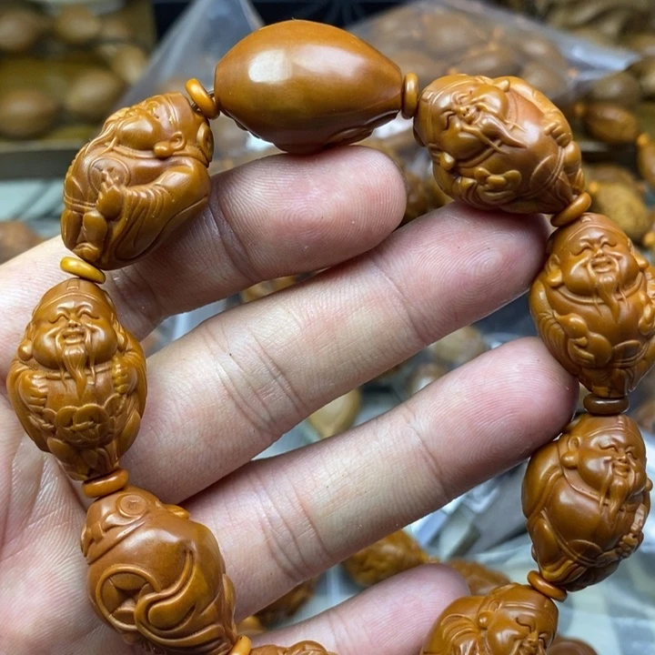 橄榄核手串/手链橄榄核雕工艺手串