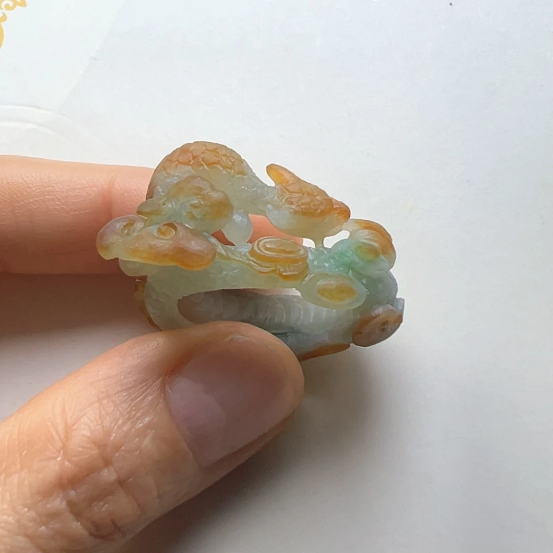 未镶嵌定制翡翠观****子缅甸翡翠A货