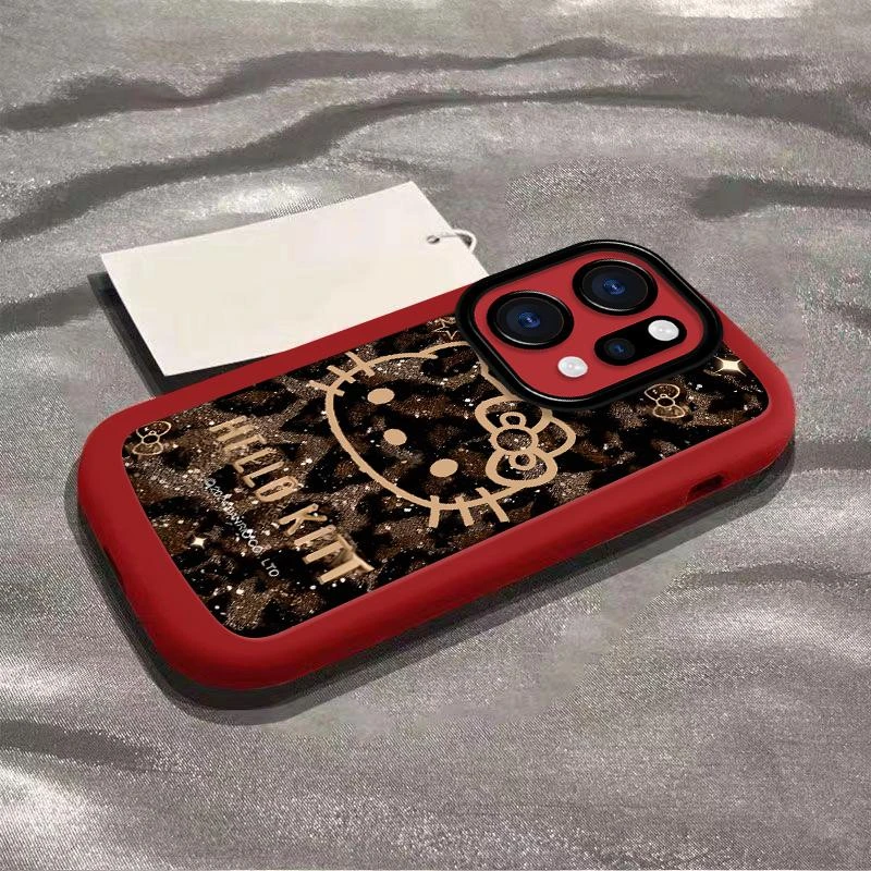 豹纹KT猫适用oppofindx9手机壳个性OPPOfindx9pro防摔findx8pro