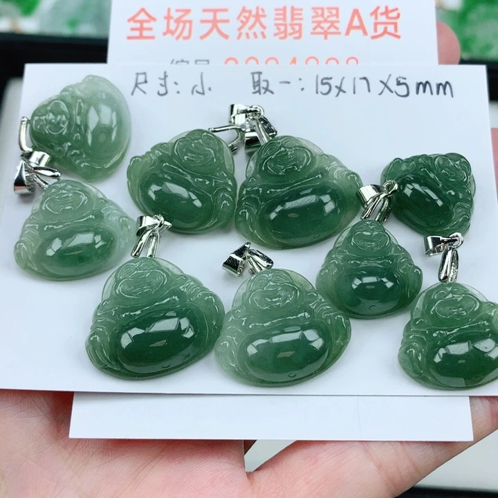 翡翠未镶嵌颈饰多样性发其1