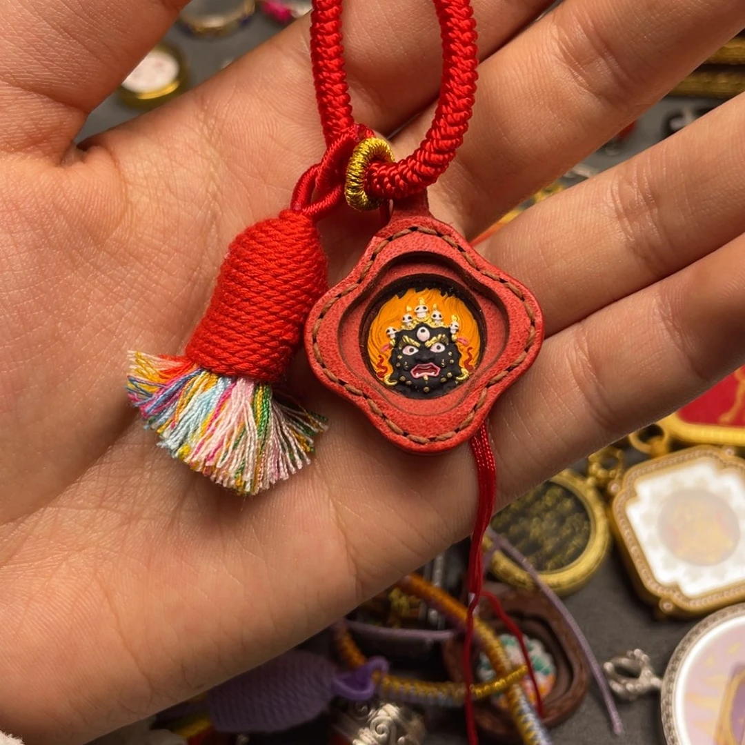 琉璃颈饰?****唐卡手绘男女同款