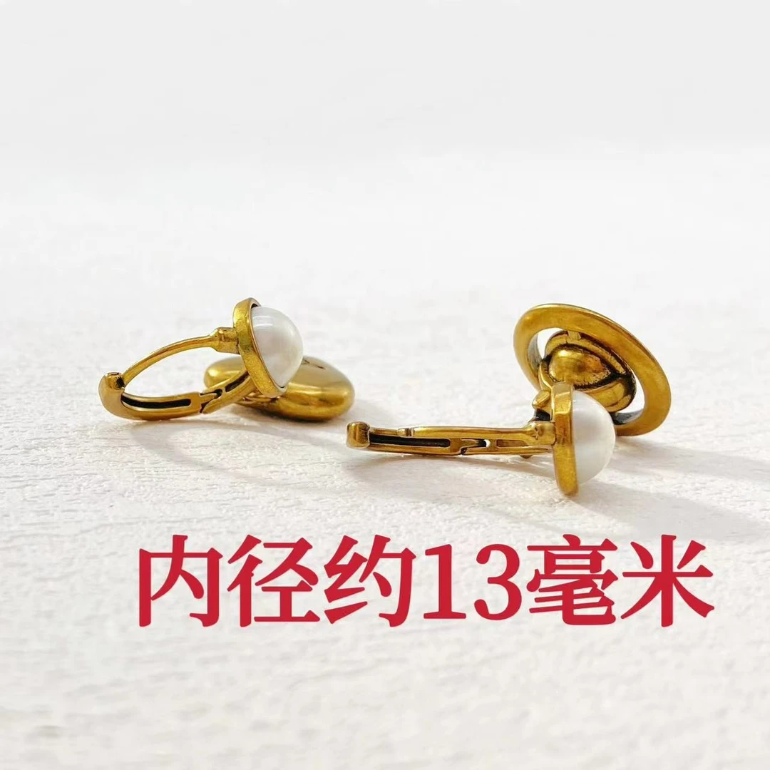 铜合金耳饰 木木（RZ6461） 耳环