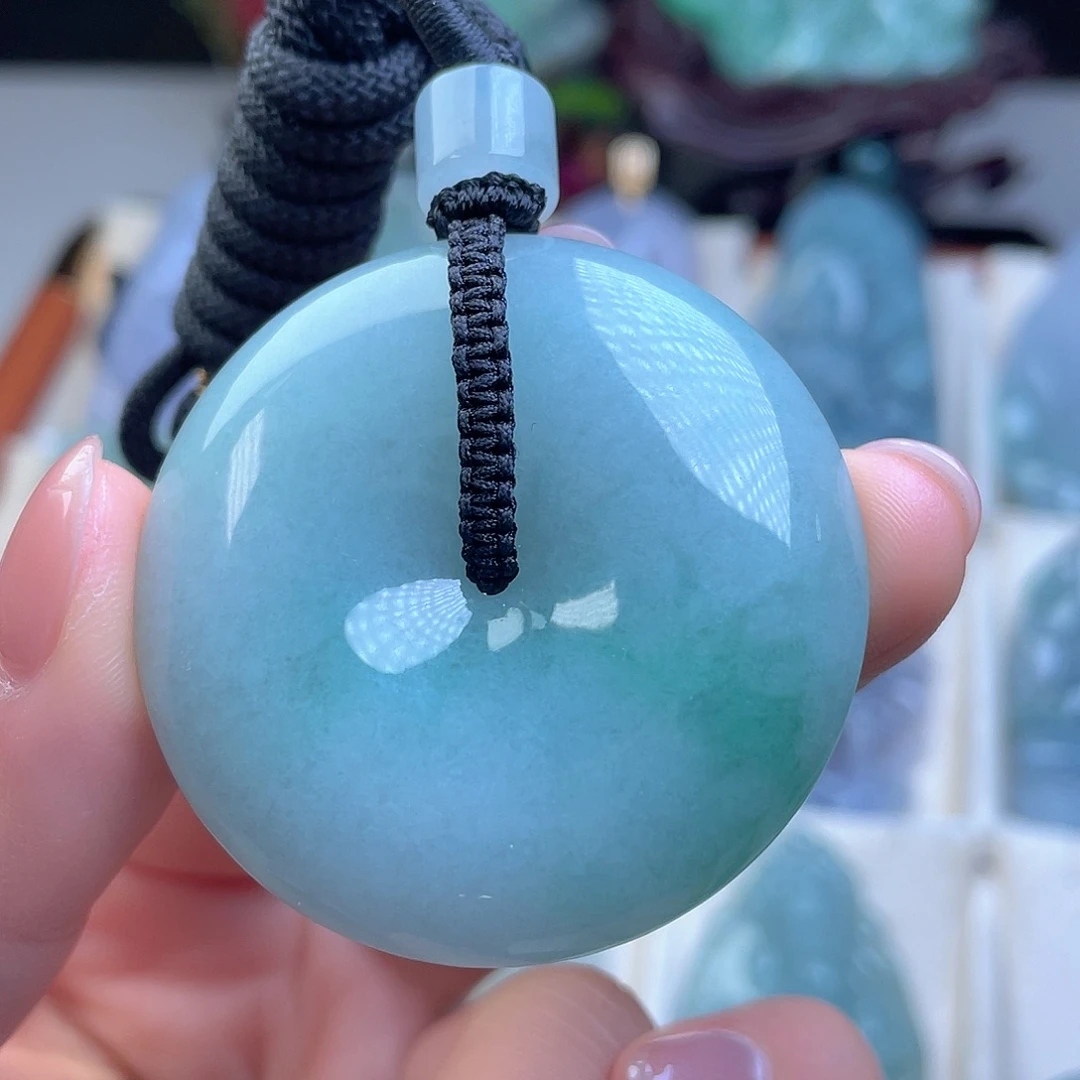 翡翠未镶嵌颈饰天然翡翠