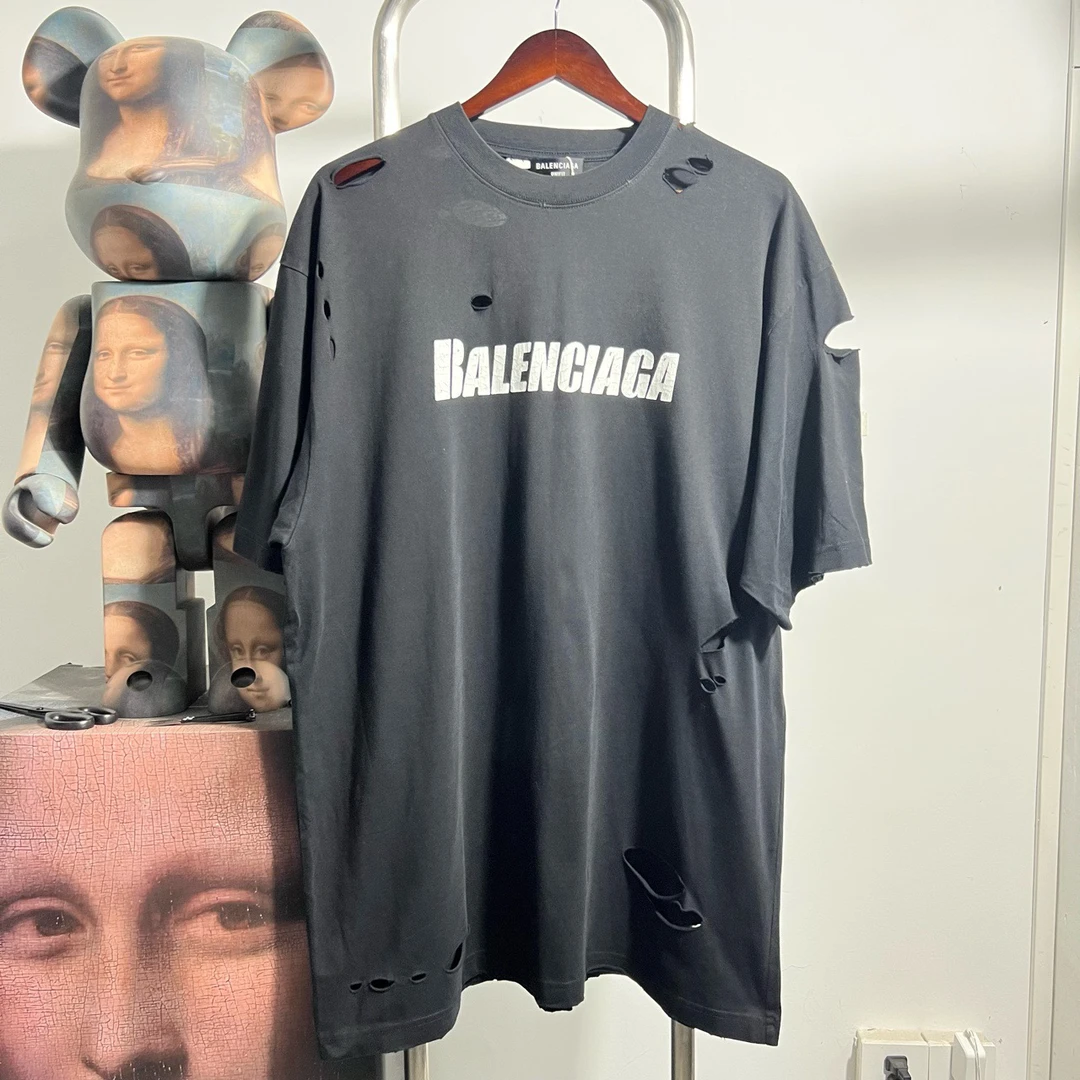 99新 Balenciaga/巴黎世家 短袖 R0822 尺码XS 胸围64衣长85编码4