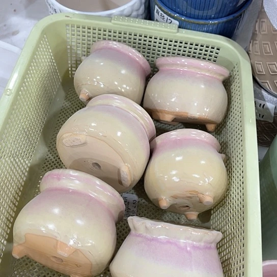 多肉绿植陶瓷花盆9:9包邮