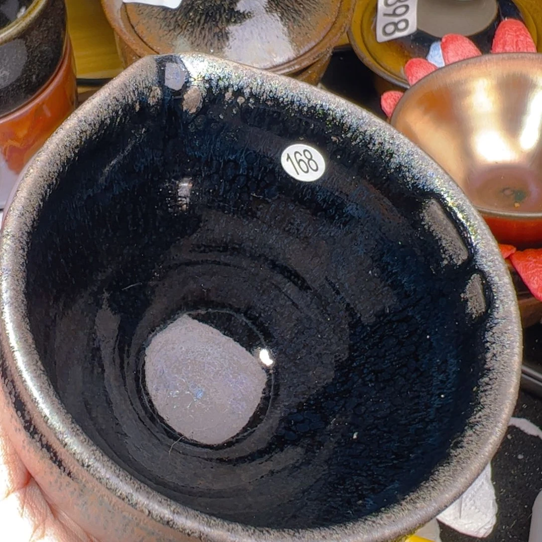 茶盏艺盏阁主人杯家里放漏168瑕疵