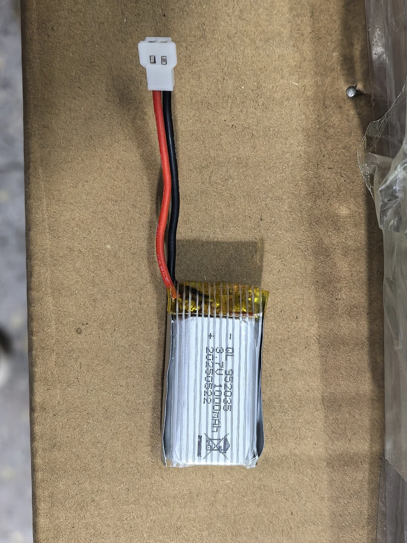 遥控飞机备用电池】锂电池玩具USB充电科学3,7V（遥控飞机替换电池