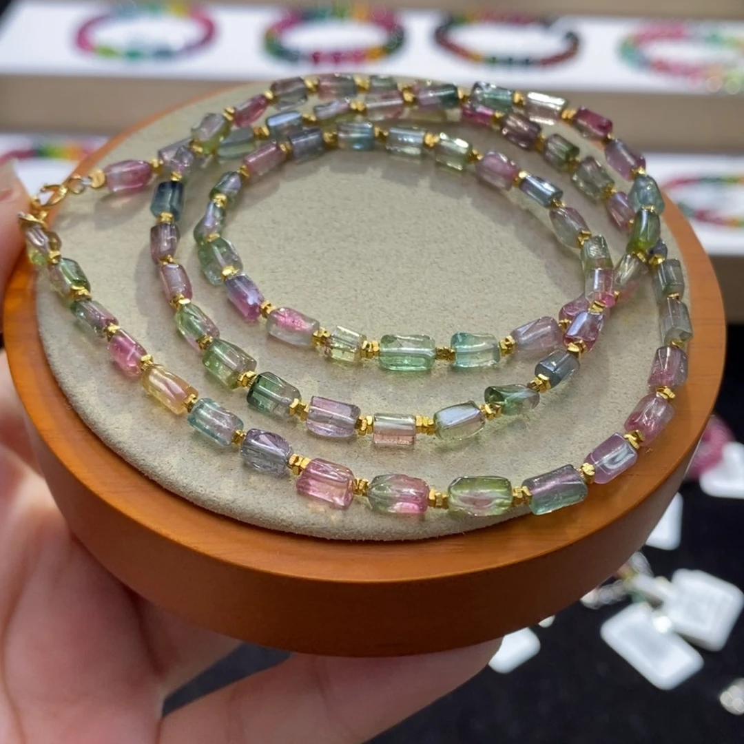 【闪购商品】碧玺手串未镶嵌两天看货期