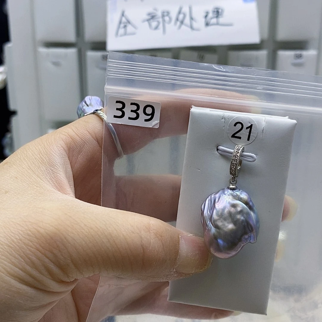 颈饰合金淡水珍珠