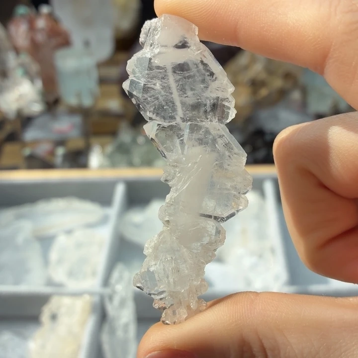水晶珠宝半成品未镶嵌小杜
