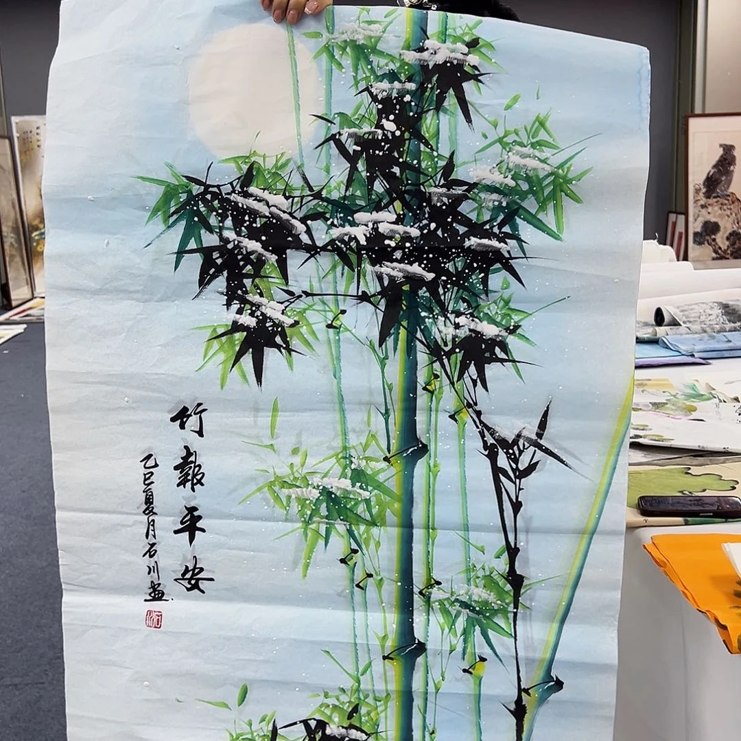 国画事事顺心如意万事如意万事如意
