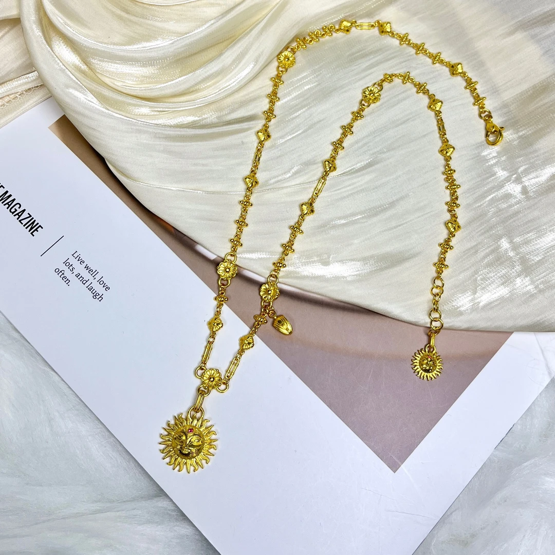 足金999【太阳女神】吊坠集合