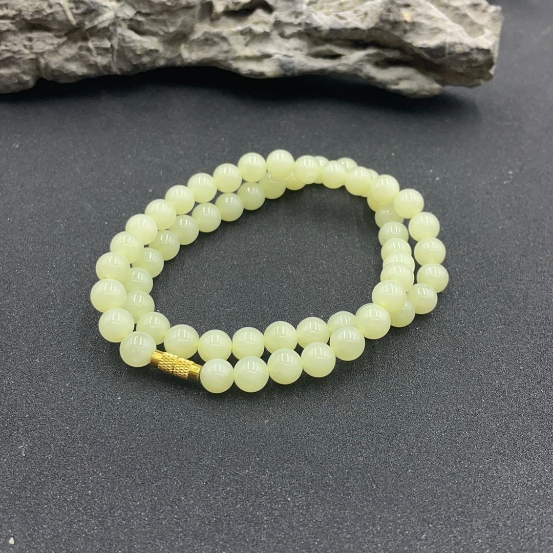 BY00510FZJT标070 北玉精选 和田玉项链