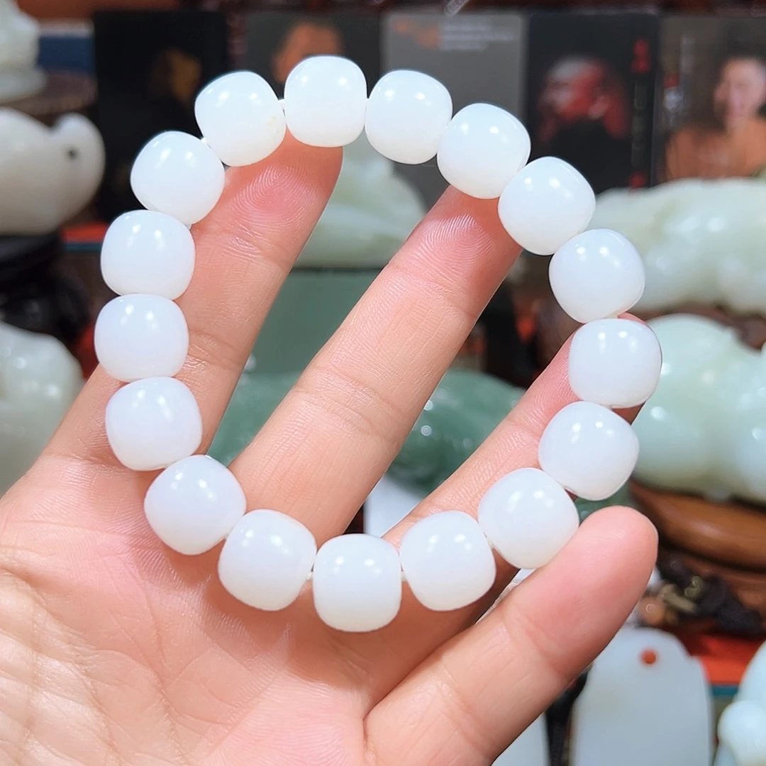 未镶嵌手串和田玉（糖玉）
