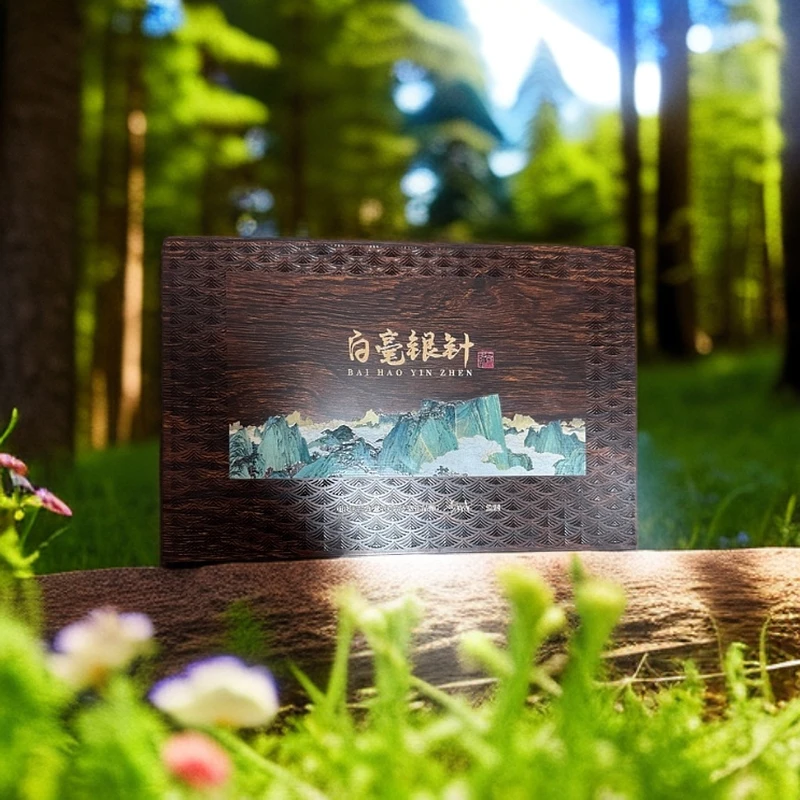 【库里拿供应链】白毫银针 木质礼盒