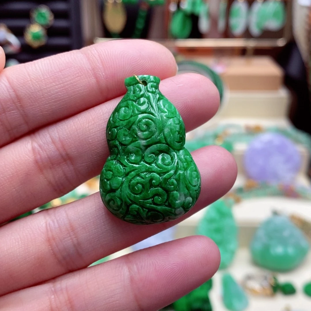 颈饰未镶嵌翡翠翡翠吊坠