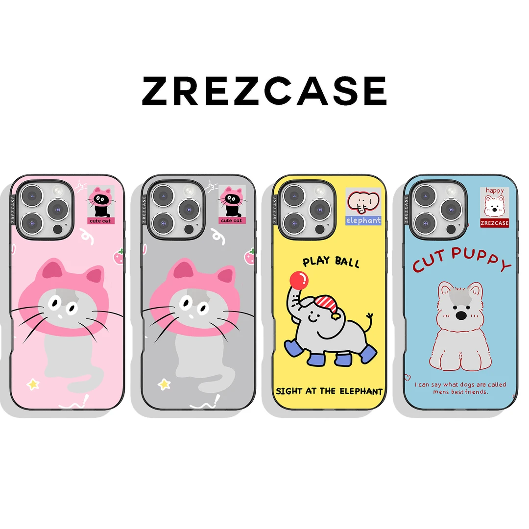 ZREZ 原创 [ 西高地 ] 适用苹果iPhone16ProMax防摔个性手机壳