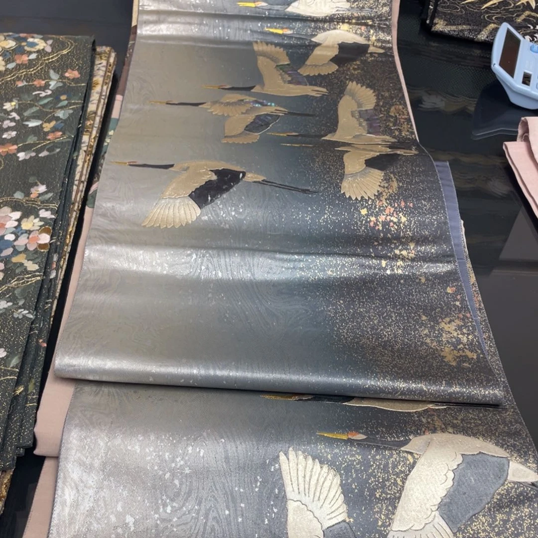 刺绣唐锦桑蚕丝正绢面料