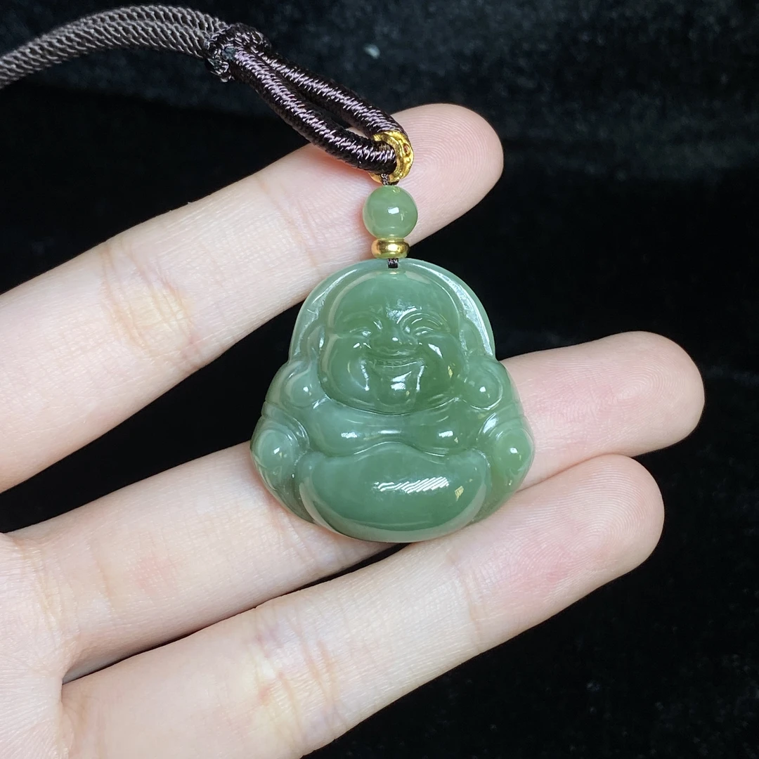 【小北珠宝】和田玉吊坠12-17H54X291【多样性发一件】约29*30mm带绳