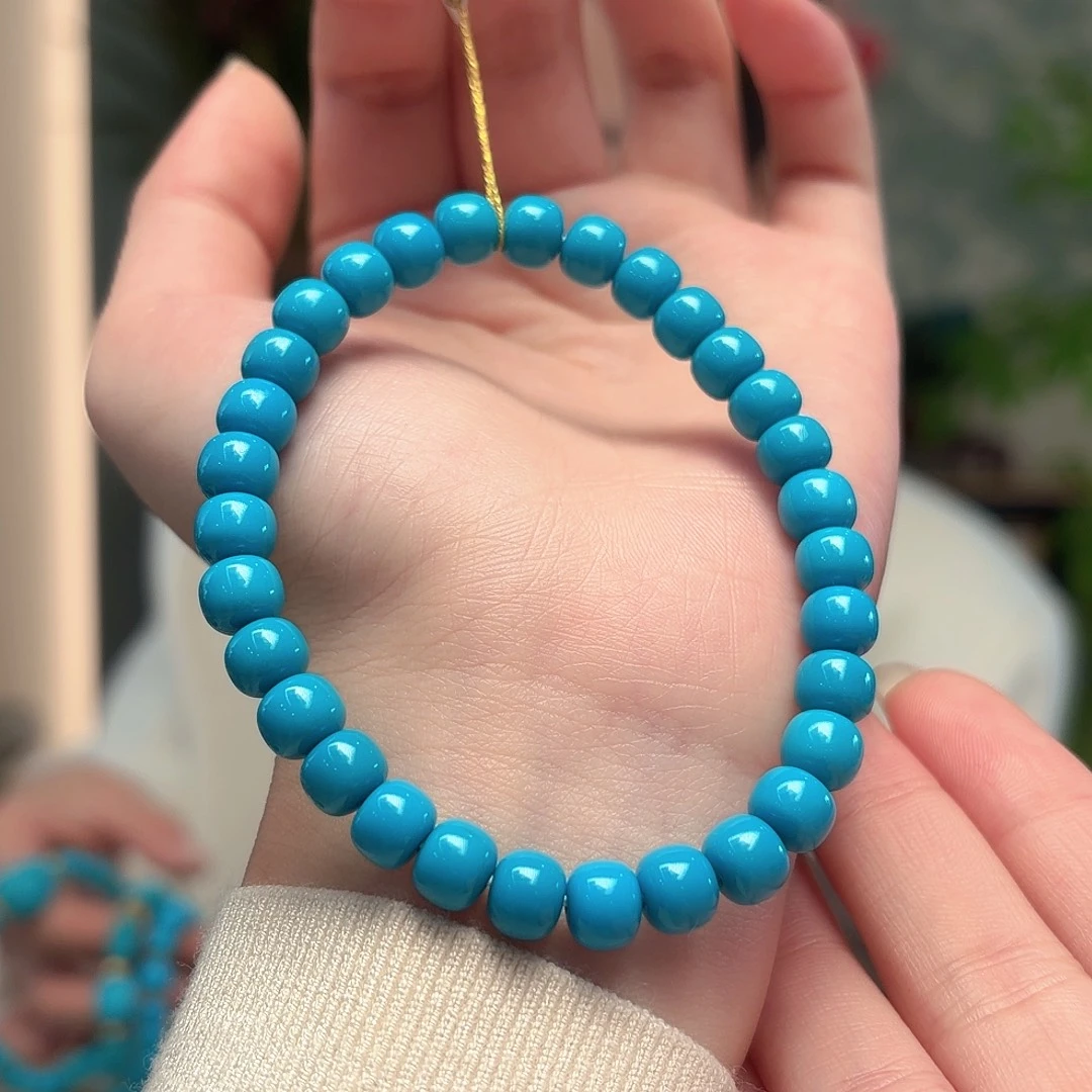 绿松石未镶嵌颈饰