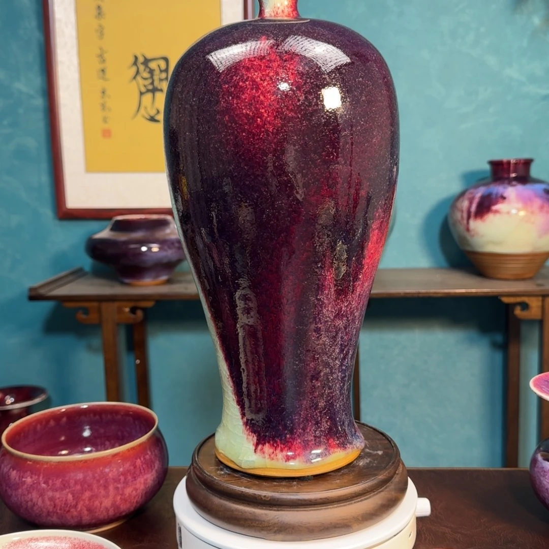 东***生陶杯子入窑一色出窑万彩