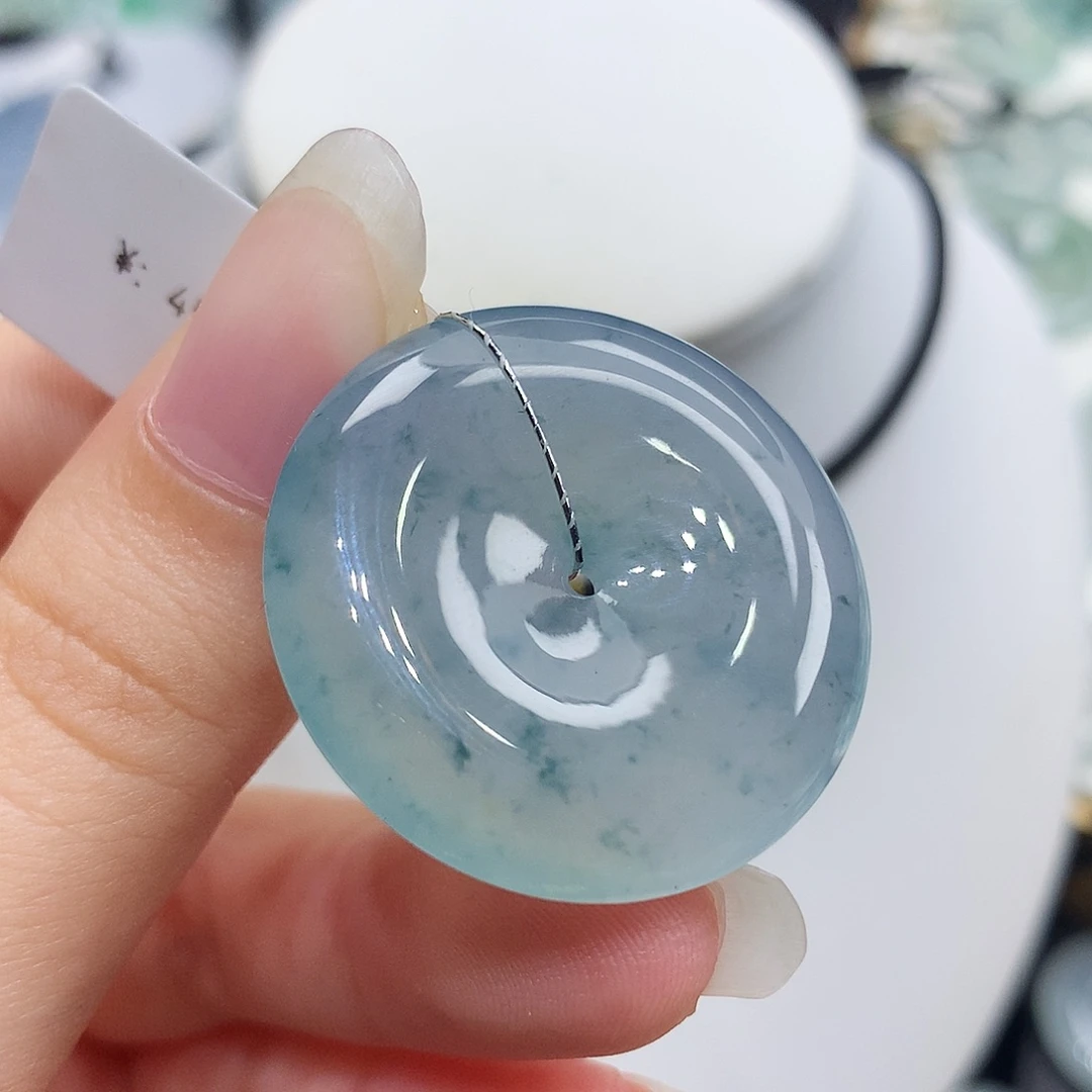 翡翠未镶嵌胸饰翡翠69，30.3/6