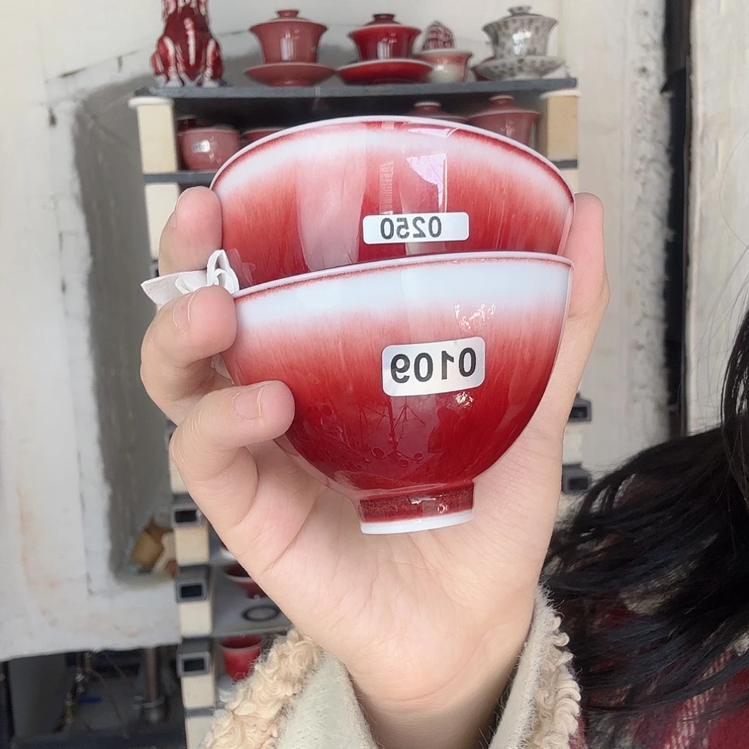 瓷片景德镇郎红陶瓷