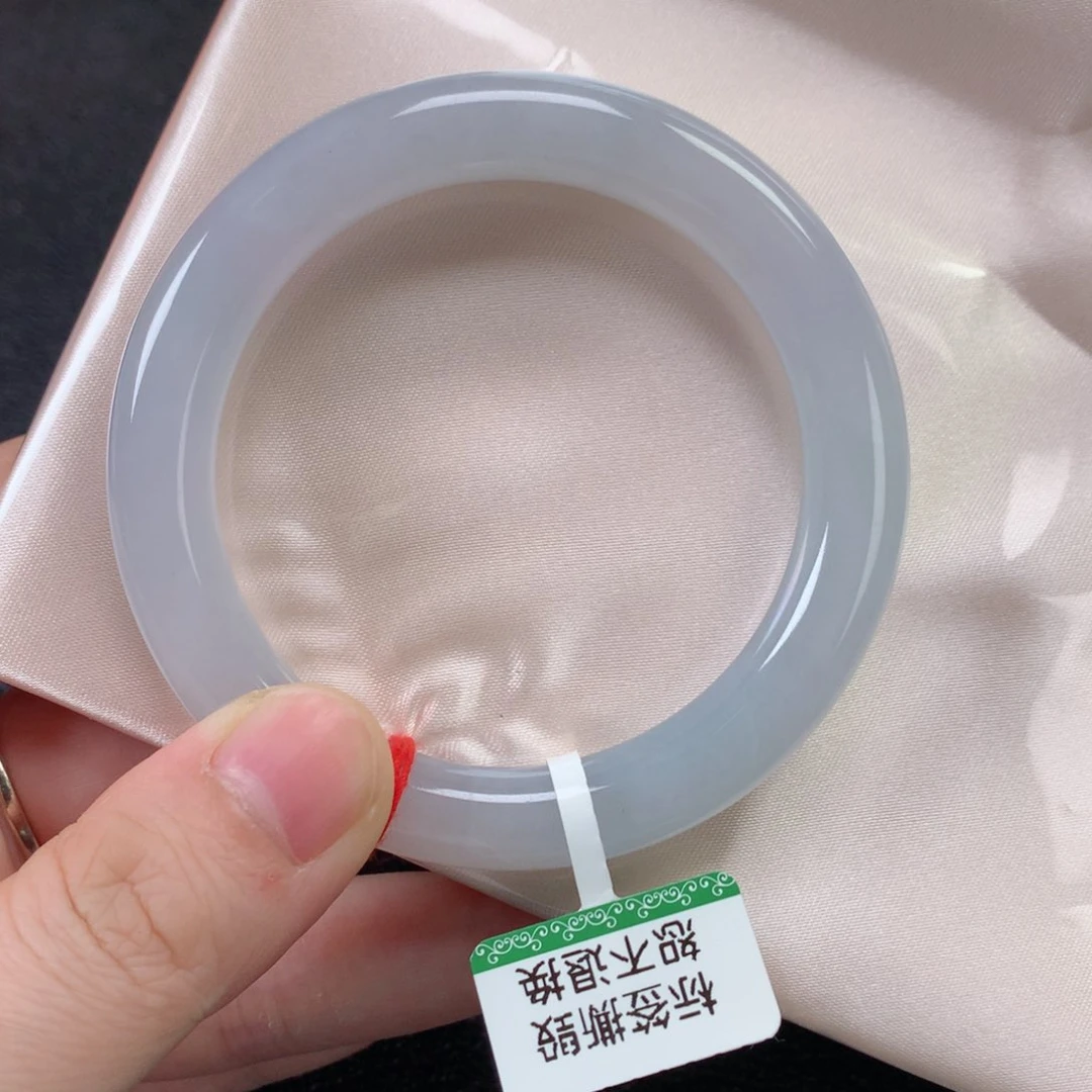 未镶嵌手镯翡翠缅甸天然翡翠手镯54