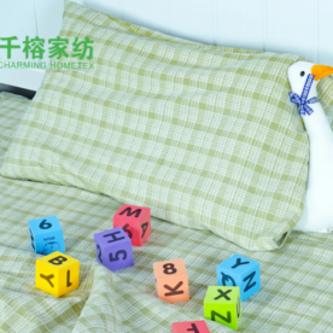 云锦棉加密款印花枕套一对装简约风透气可机洗