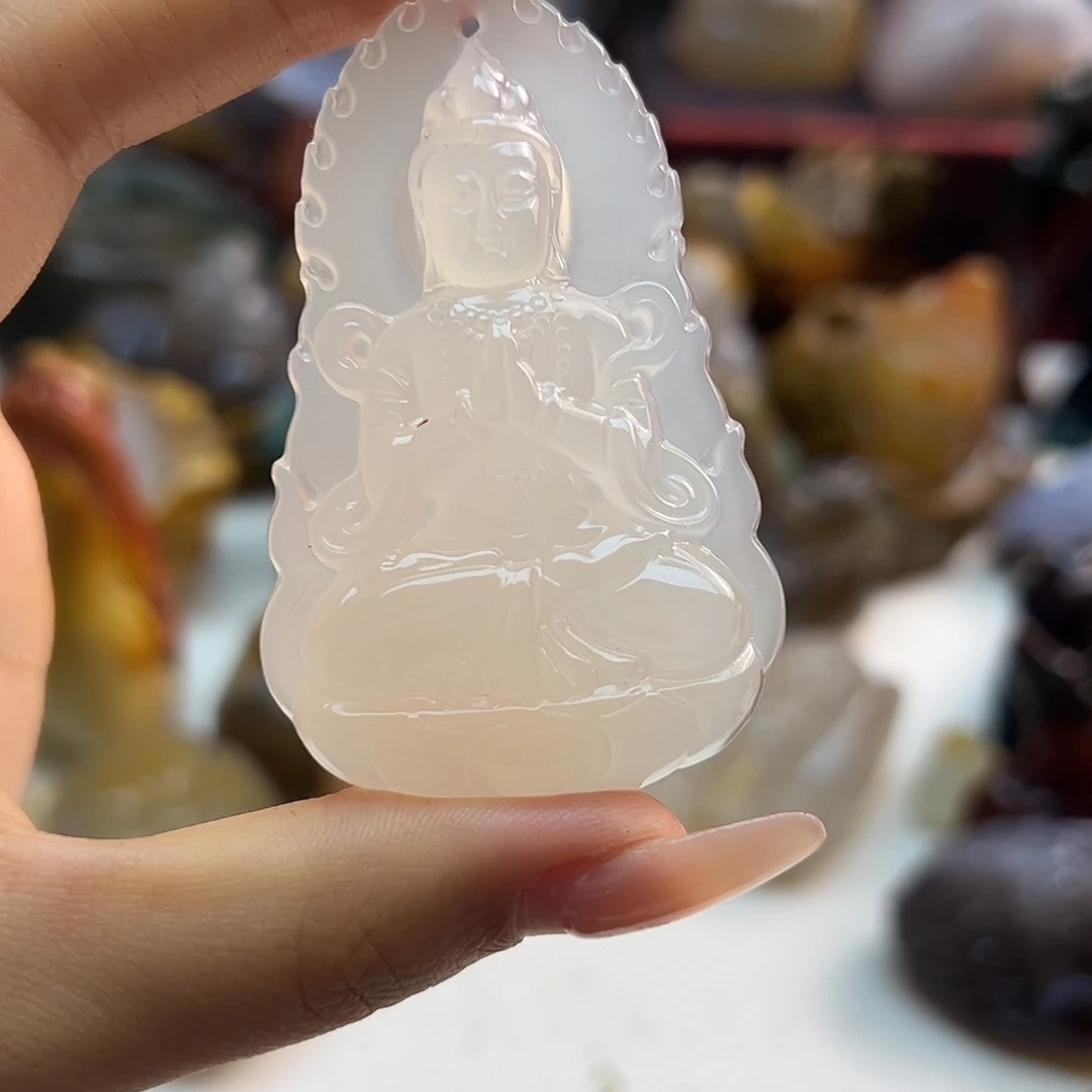玛瑙/玉髓合金颈饰