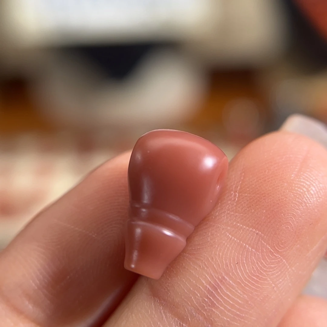 玛瑙/玉髓未镶嵌三通对孔8.2mm 不退换