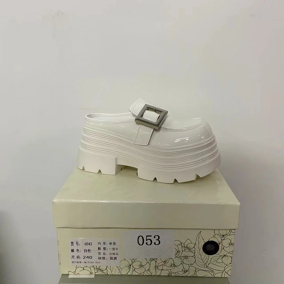 【清仓】2025小个子厚底平增高百搭女鞋053