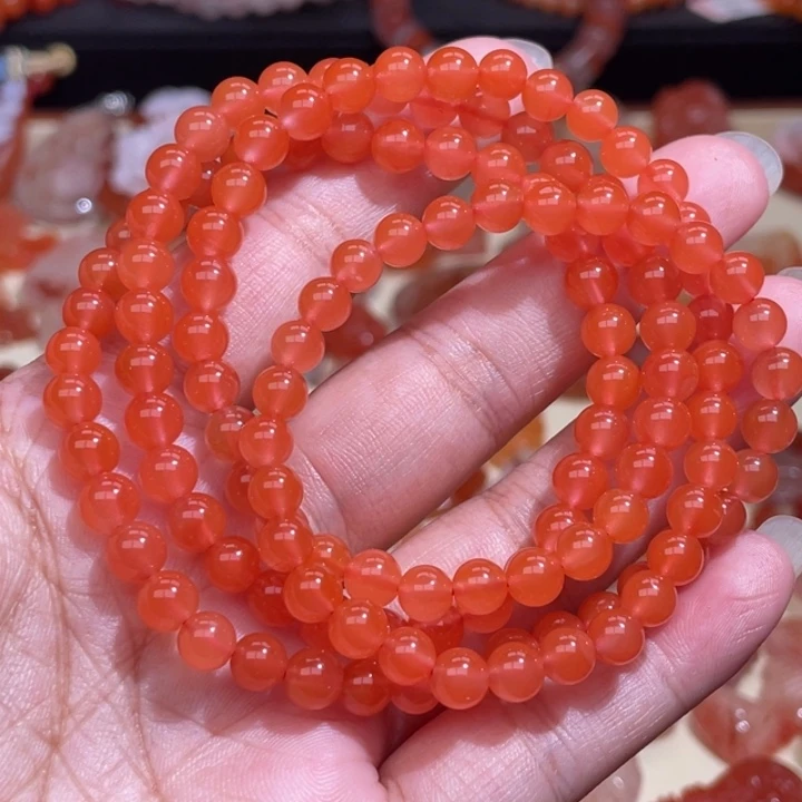 南红玛瑙多圈5.4m+未镶嵌1183