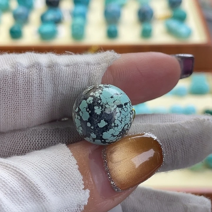 绿松石未镶嵌珠宝奇石卡 16