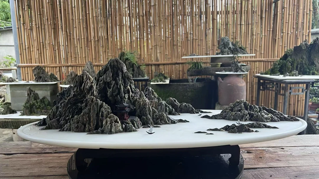 中国传统文化-山水、树石盆景